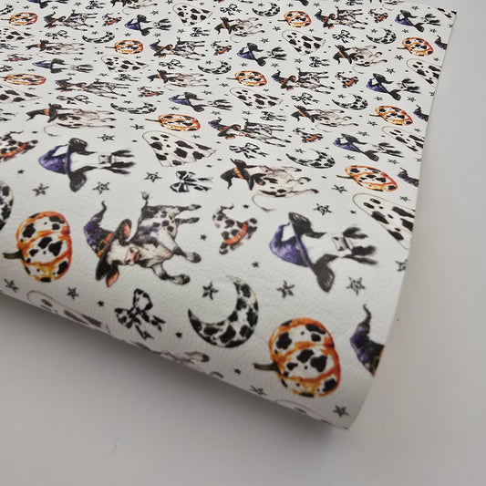 Halloween Moo Artisan Leatherette