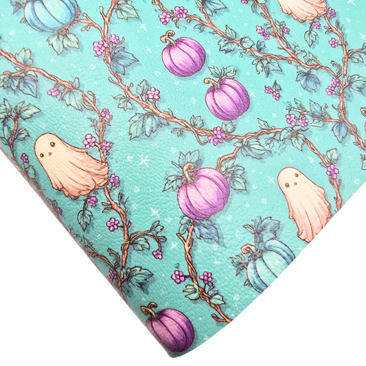 Lilac Pumpkins Artisan Leatherette