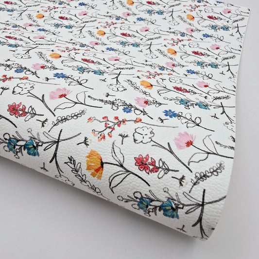 Wildflowers Artisan Leatherette