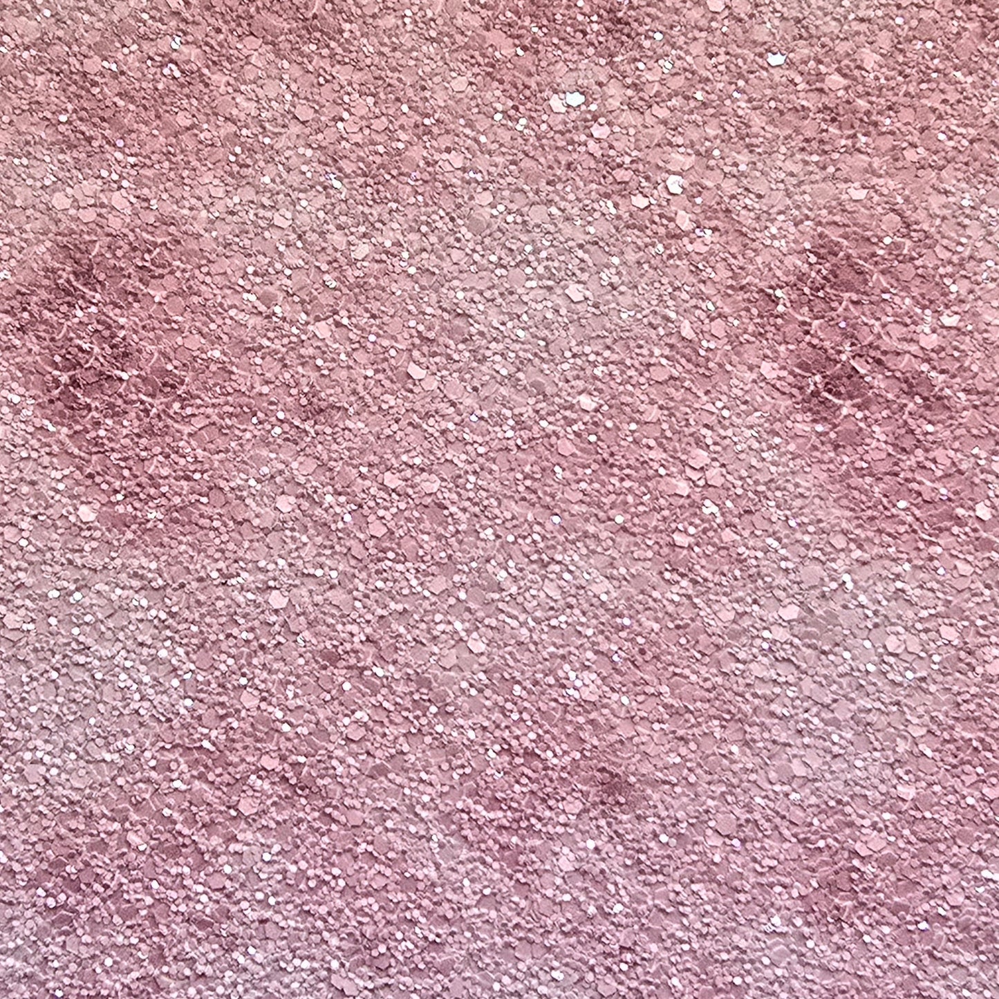 Luxury Pink Mermaid Printed Chunky Glitter
