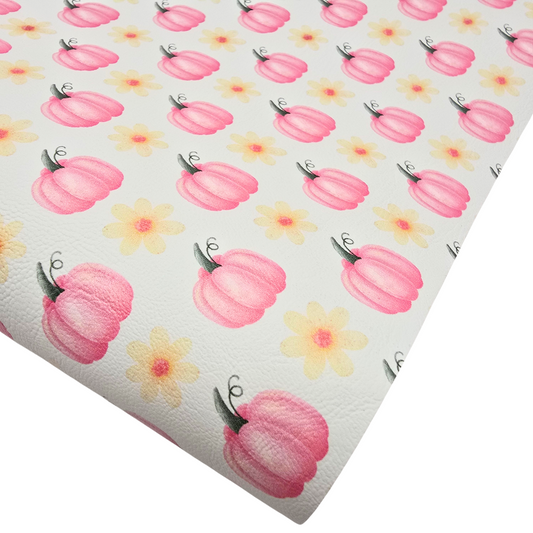 Pink Pumpkins Artisan Leatherette