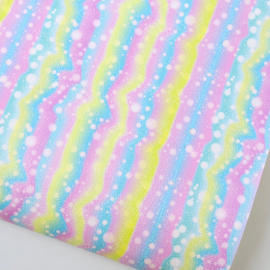 Pastel Wave Artisan Leatherette