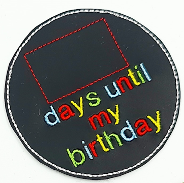 Superhero Birthday ‘Chalk it’ wall Hanger | Digital Embroidery File