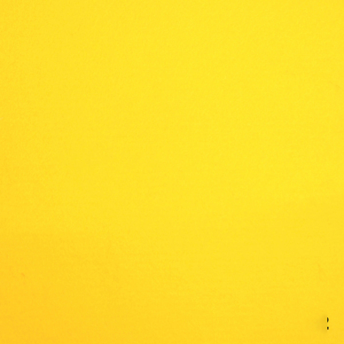 100% Wool Felt - 02 Lemon Yellow