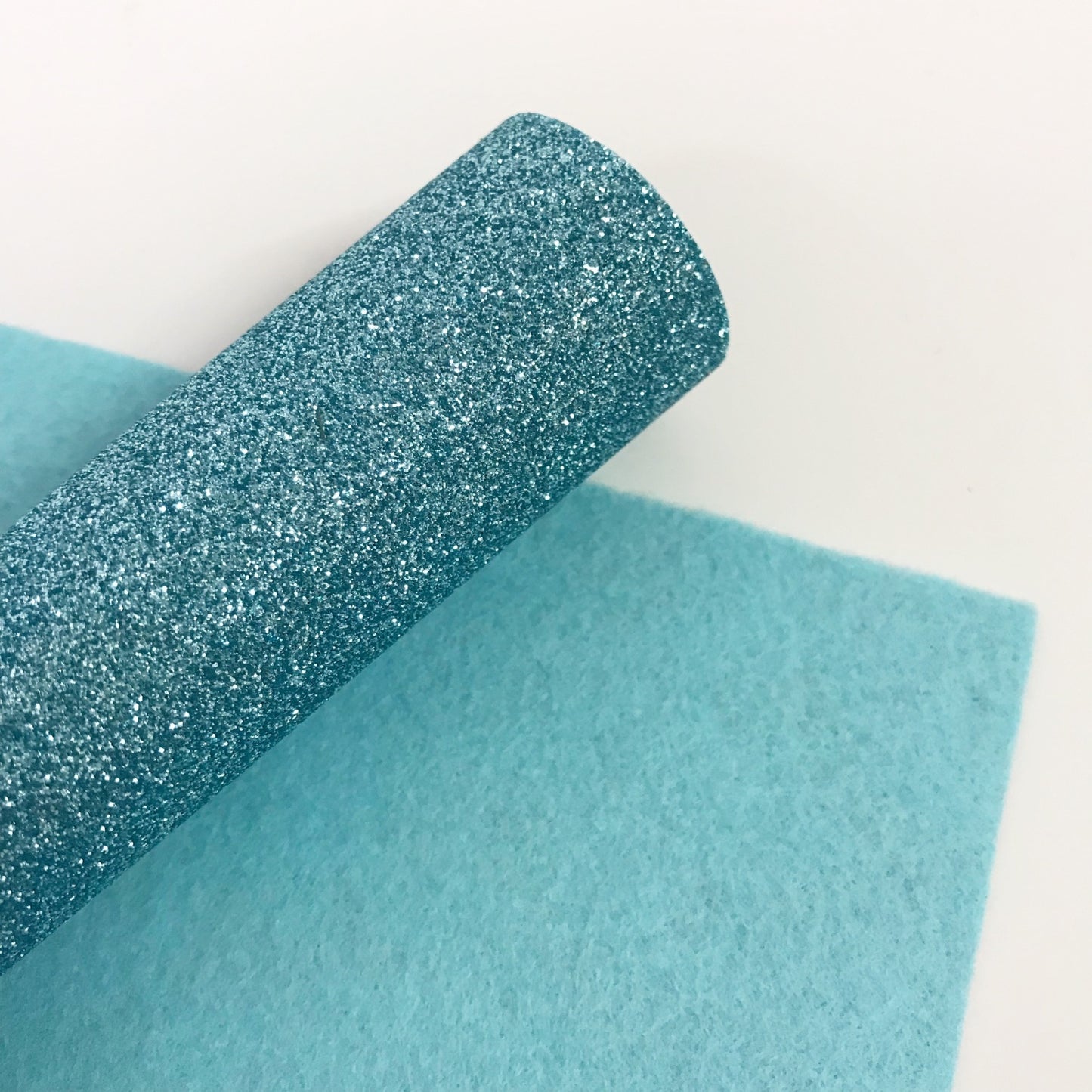 Jade Glitter Felt