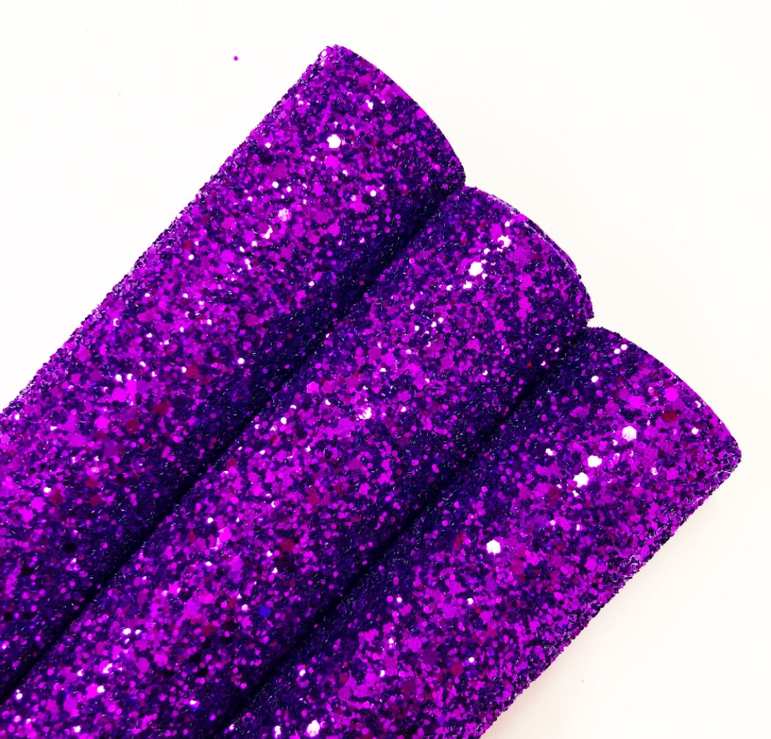 Royal Purple Chunky Glitter
