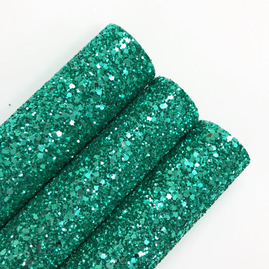 Jade Green Chunky Glitter
