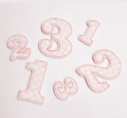 Criss Cross Number Felties