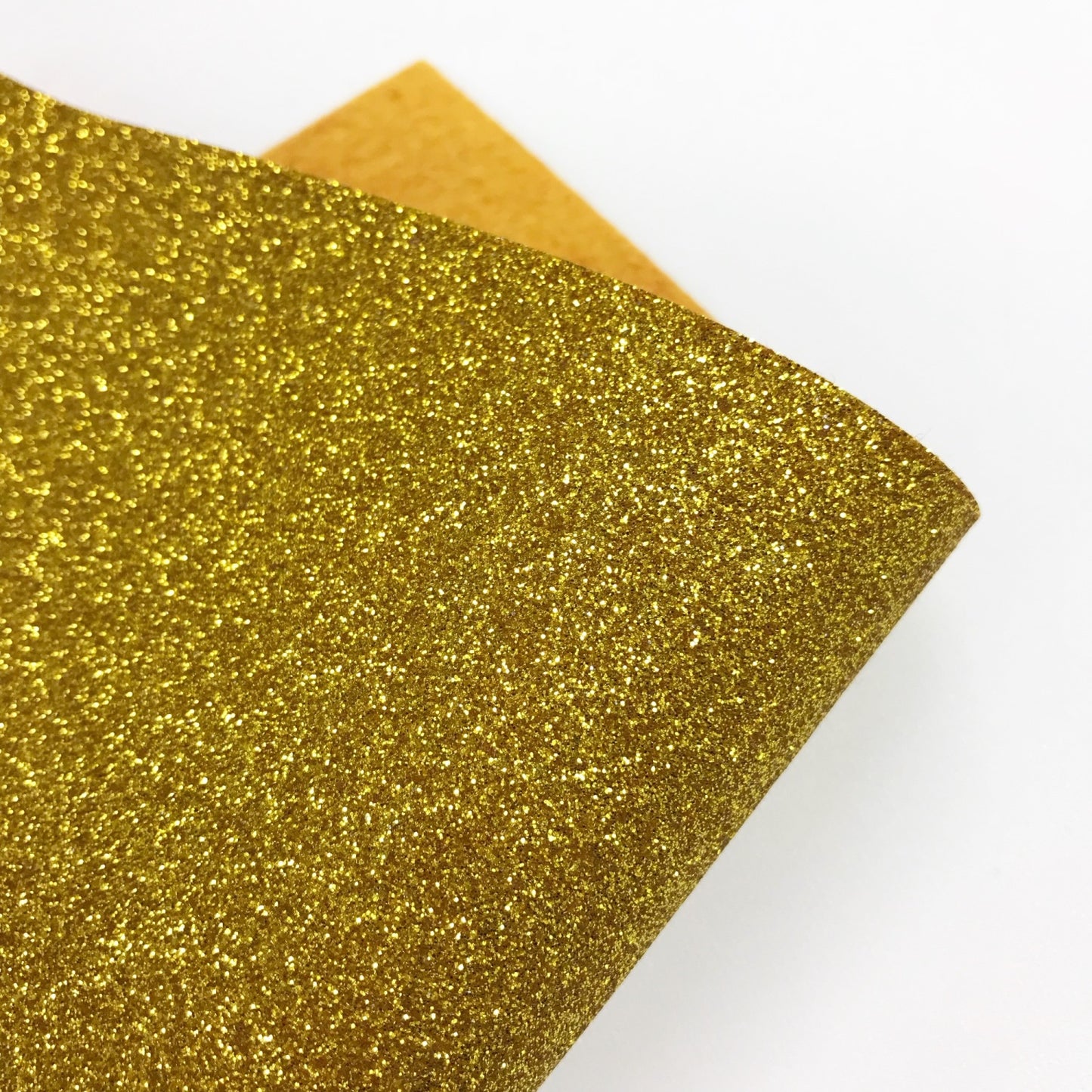 Gold Glitter Felt