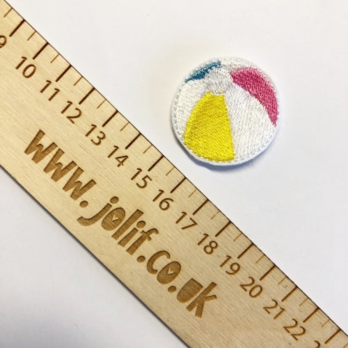 Beach Ball Feltie - Strip of 3