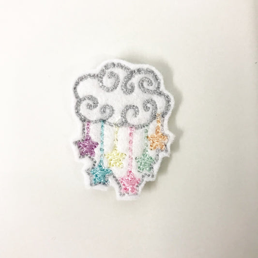 Dreamy Cloud Felties / strip of 3