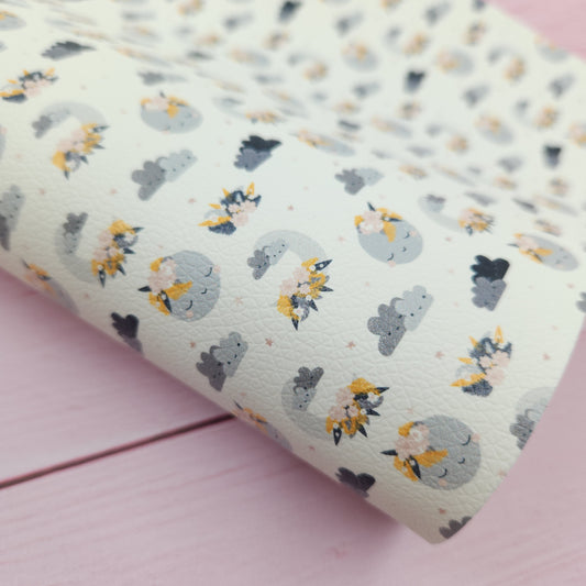 Flowery Moon Artisan Leatherette