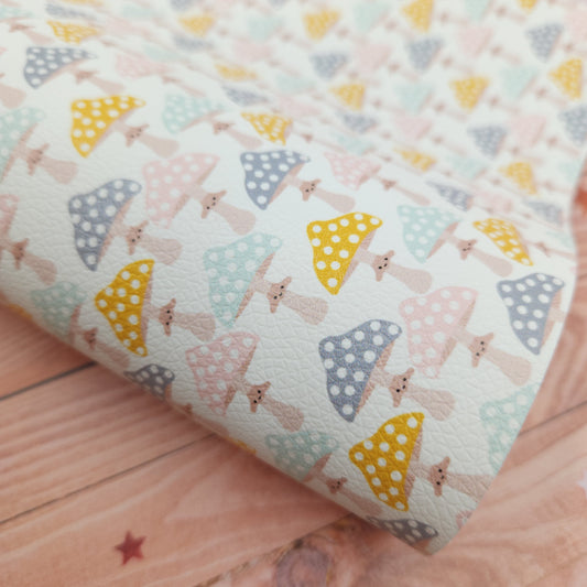 Garden Toadstool Artisan Leatherette