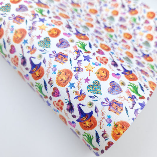 Watercolour Halloween Artisan Leatherette