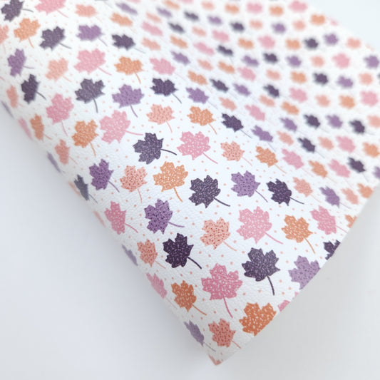 Dusky Leaves Artisan Leatherette