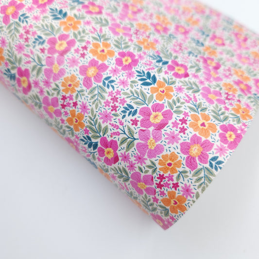 Fantasy Floral Artisan Leatherette