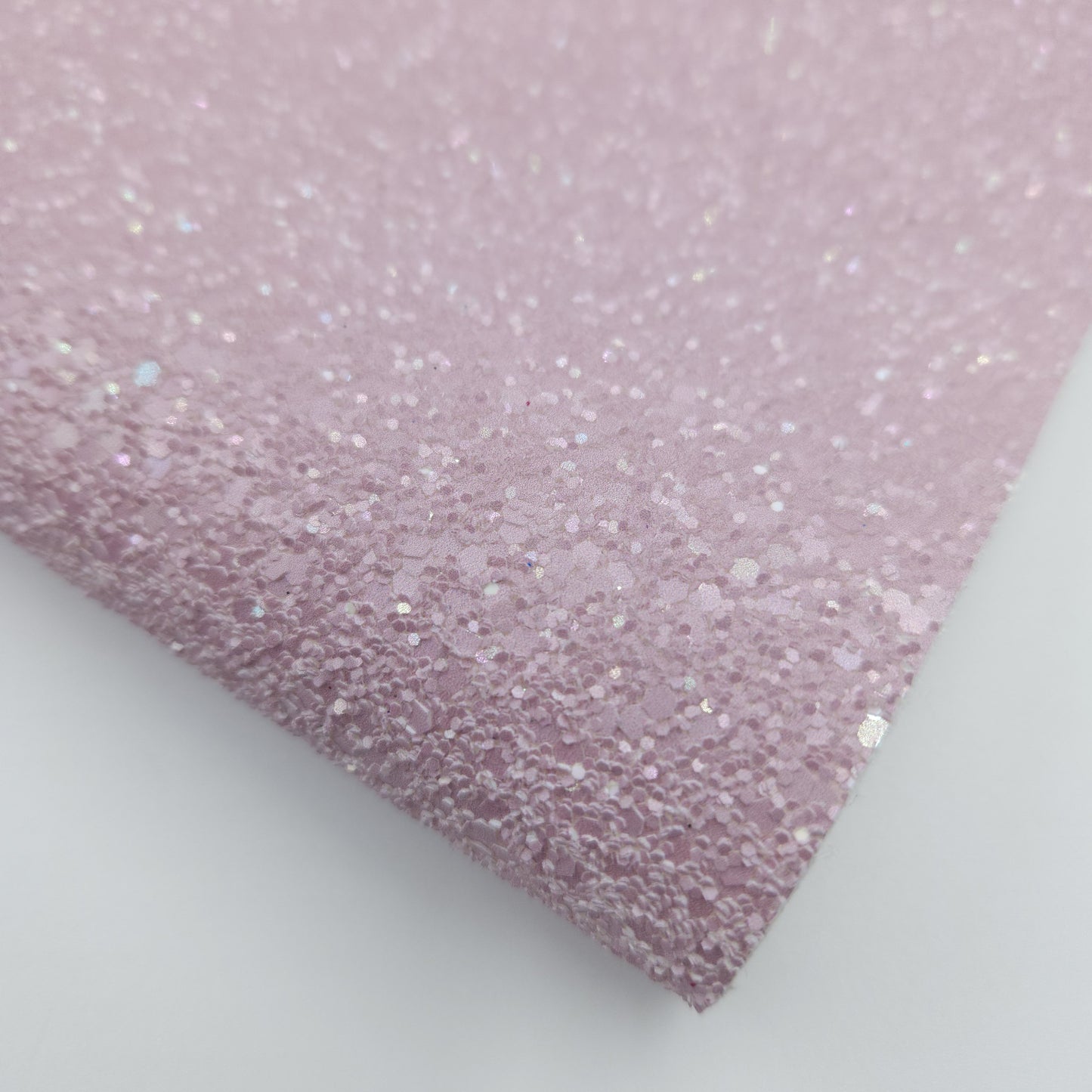 Rose Printed Chunky Glitter