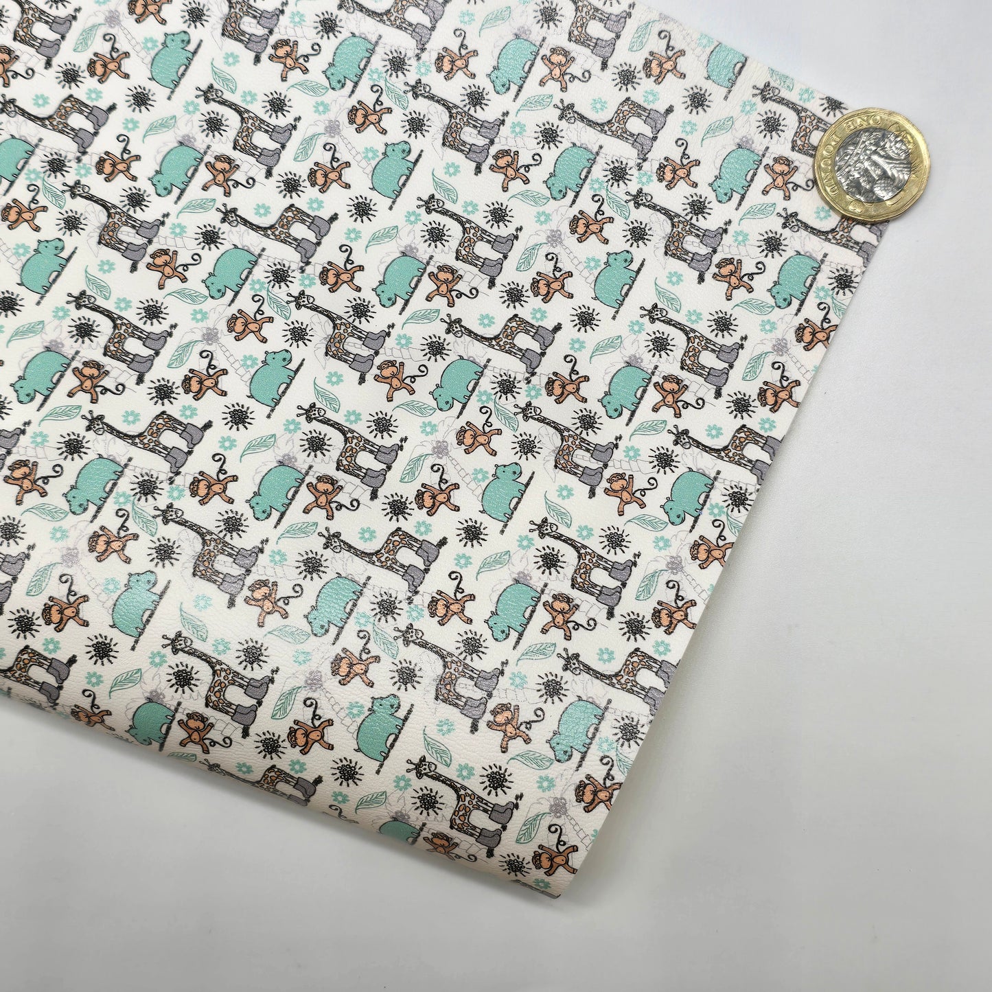 Giraffe in boots Artisan Leatherette