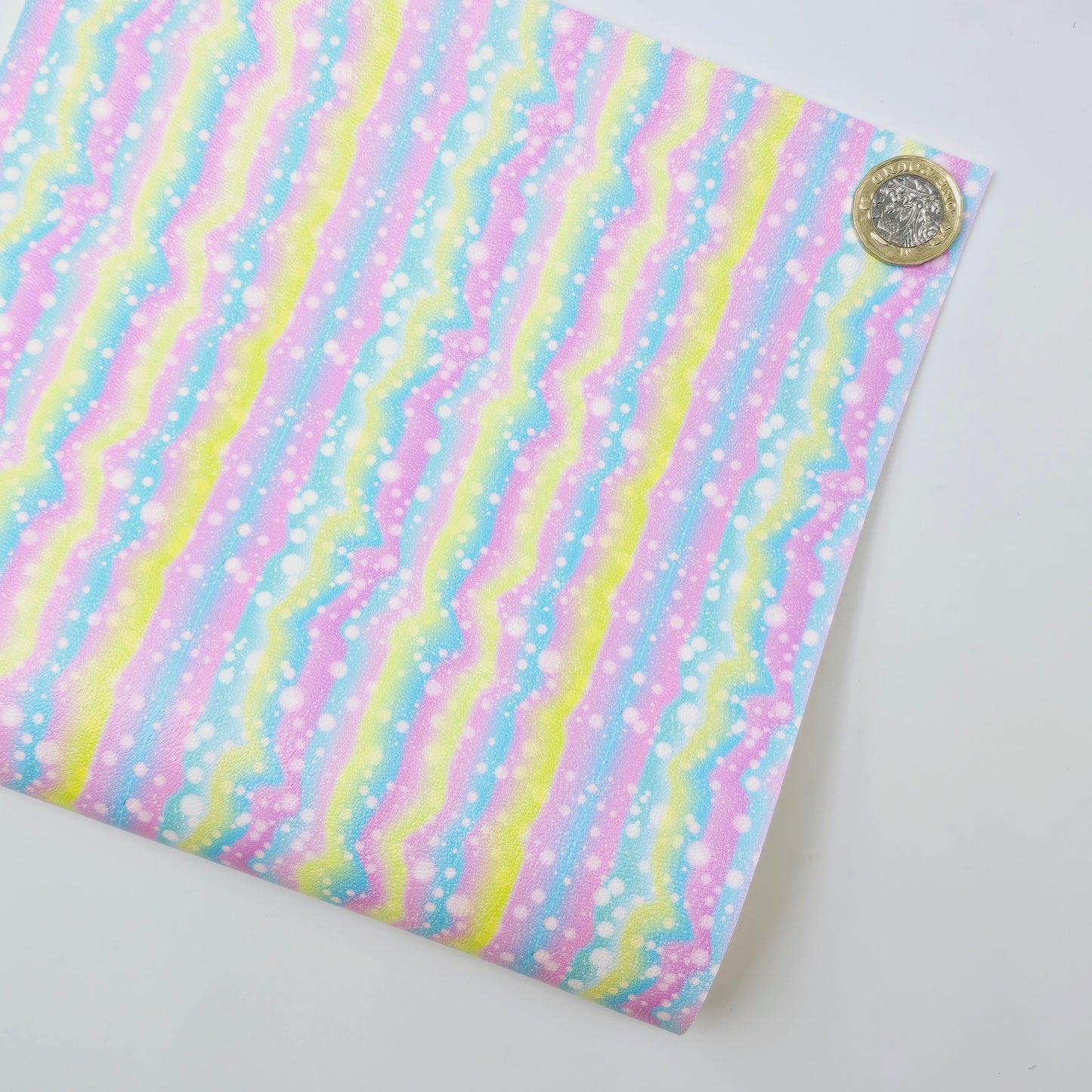 Pastel Wave Artisan Leatherette