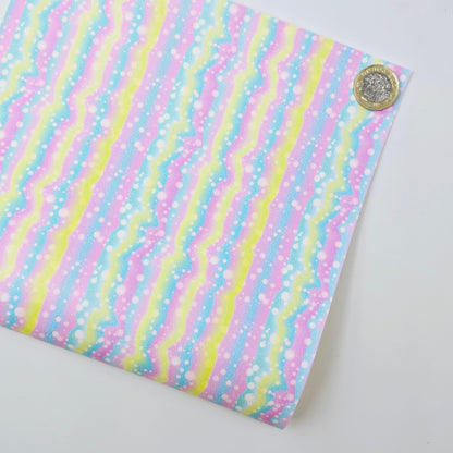 Pastel Wave Artisan Leatherette