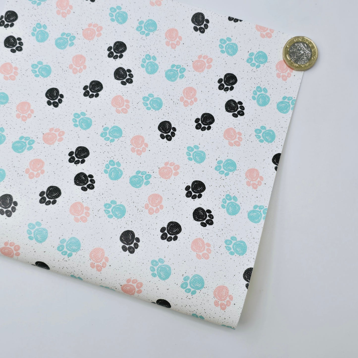 Puppy Paws Sketch Artisan Leatherette