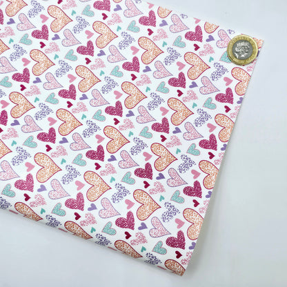 Leopard Heart Artisan Leatherette