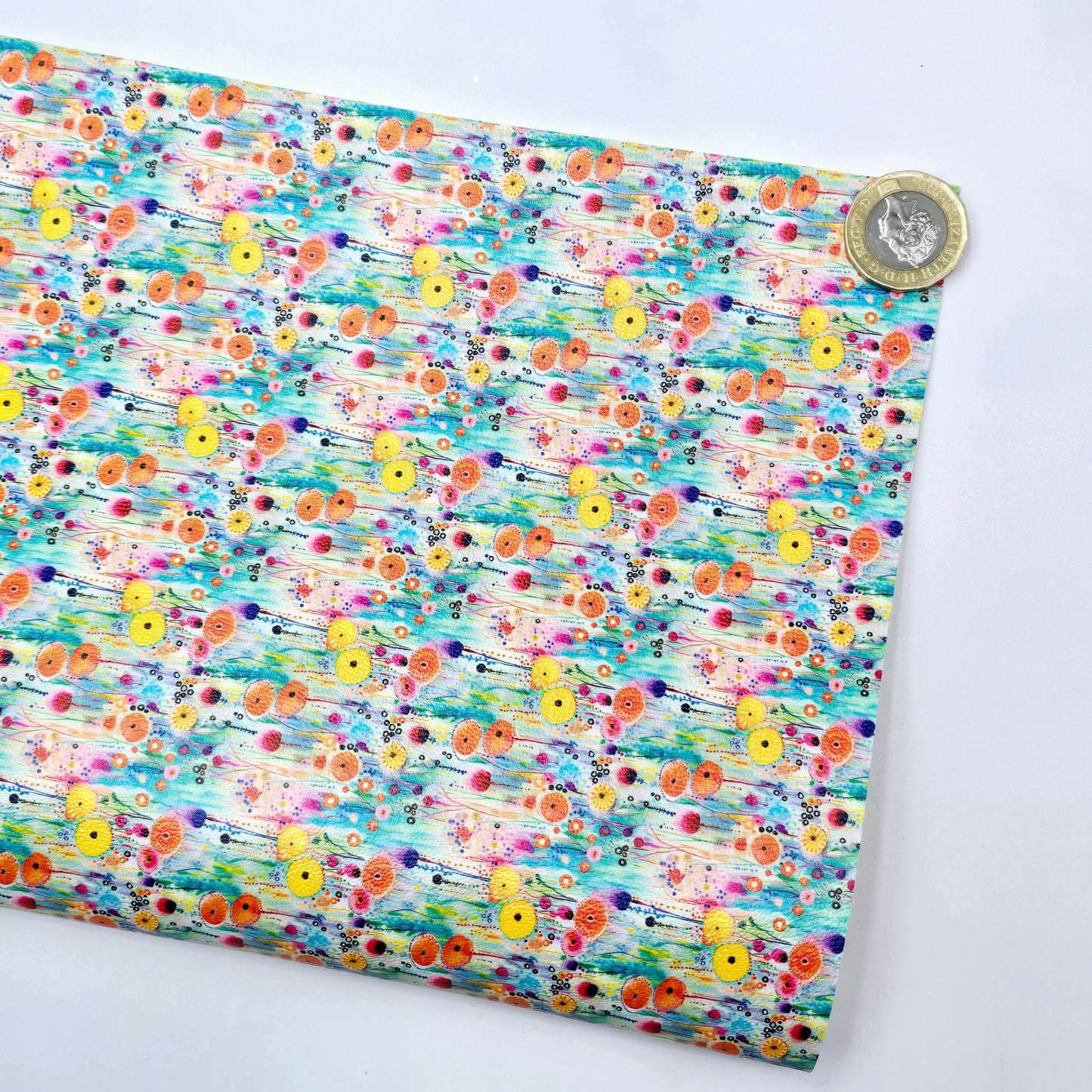 Paint by Flowers Style 2 Artisan Leatherette