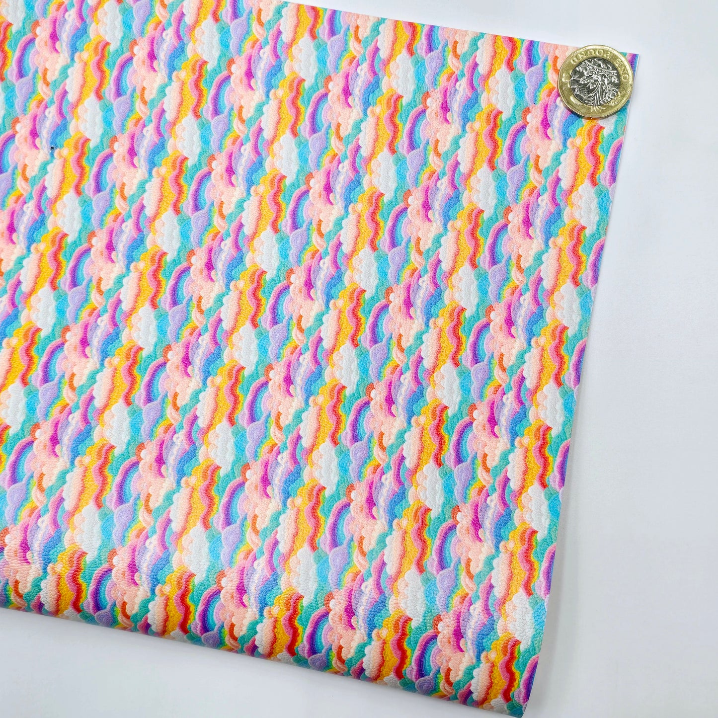 Rainbows Skies Style 2 Artisan Leatherette