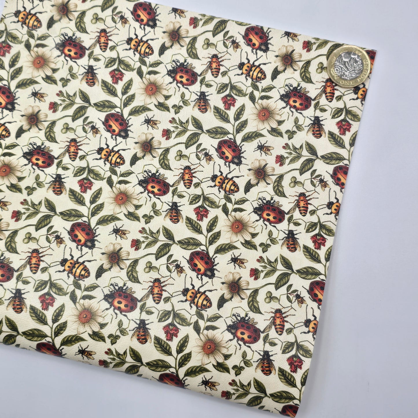 Garden Bugs Artisan Leatherette