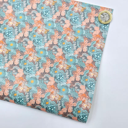 Blush Lace Artisan Leatherette