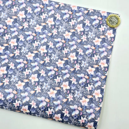 Butterfly Garden Artisan Leatherette