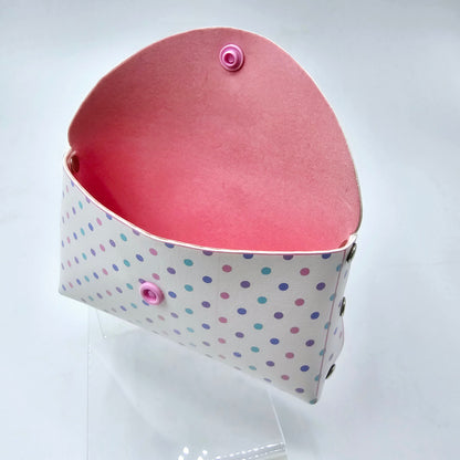 Pastel Dotty Personalised Mini Clutch