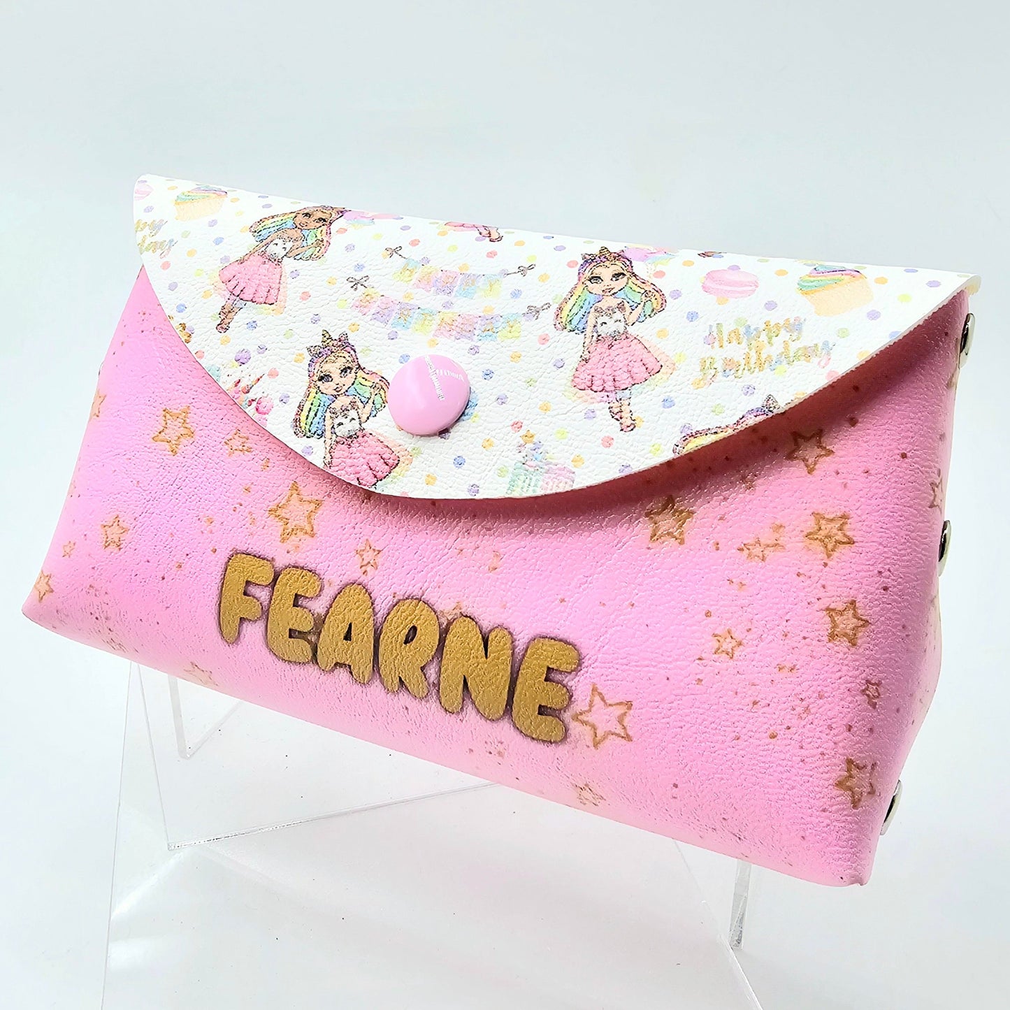 Personalised Birthday Mini Clutch