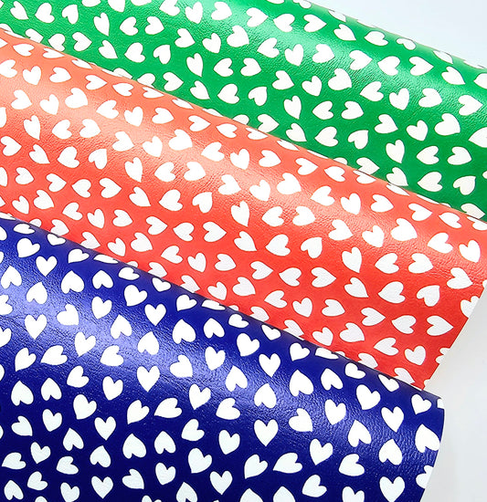 Hearts on Prime Colours Artisan Leatherette