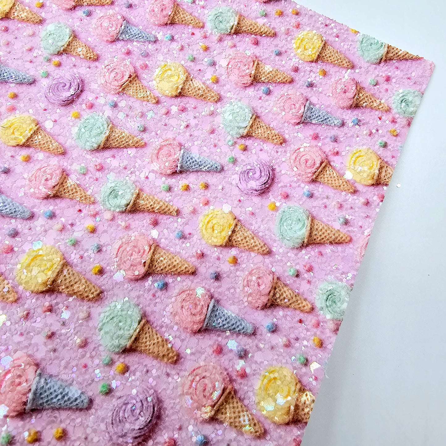 Ice Cream Swirls Chunky Glitter