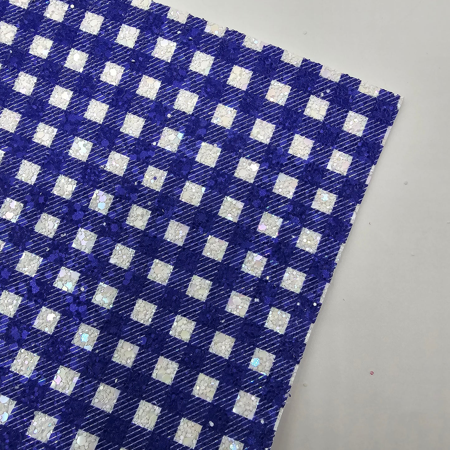 Bright Gingham Chunky Glitter