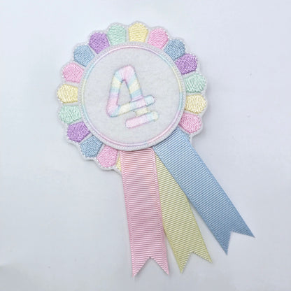 Pastel Rainbow Celebration Rosettes