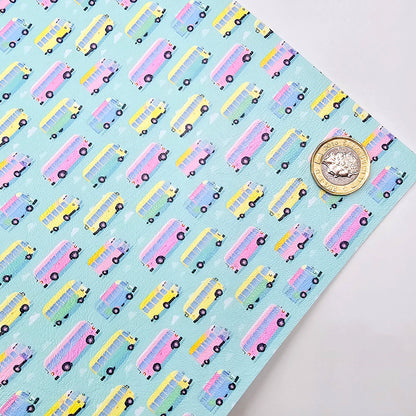 Pastel Back to School Collection Leatherette