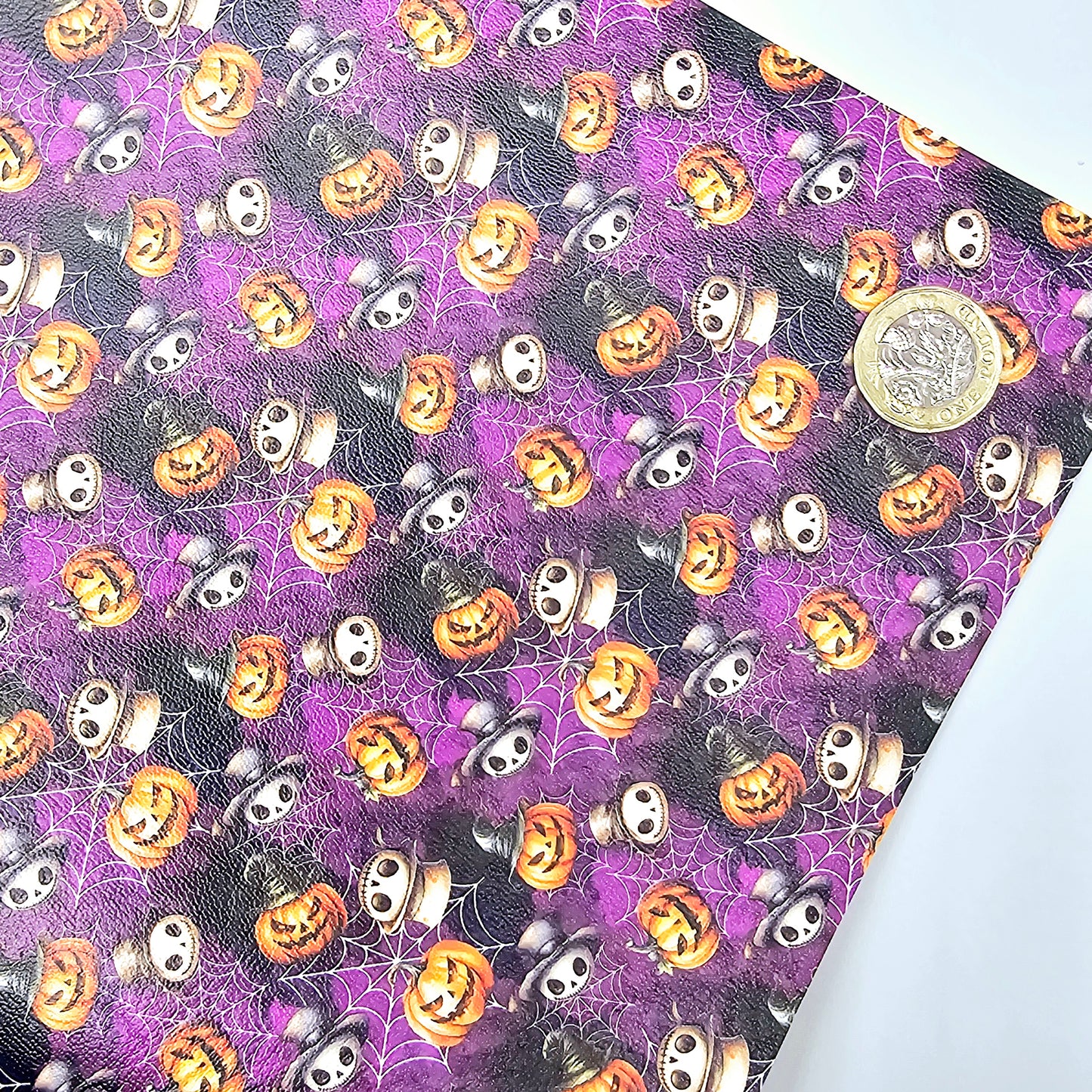 Purple Pumpkin Leatherette