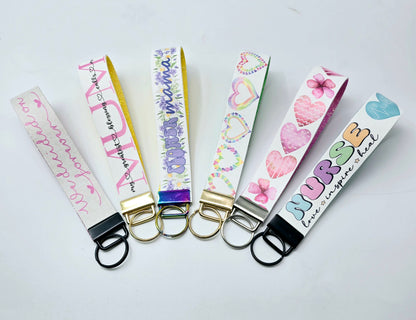 Metal Wristlet Keyring Clamps
