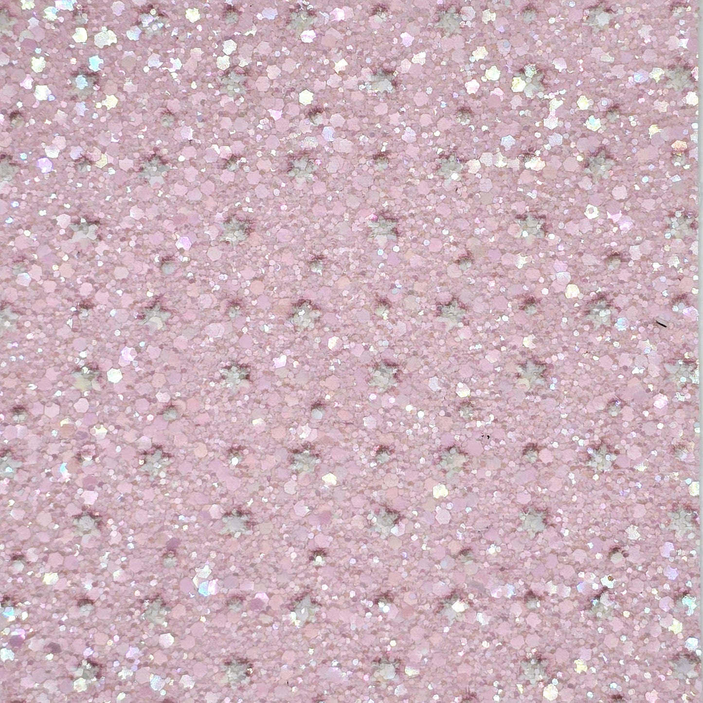 Pink Stars (Gingerbread Background)Chunky Glitter