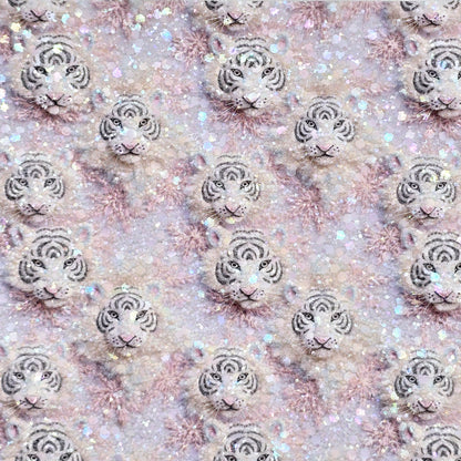 White Tiger Chunky Glitter