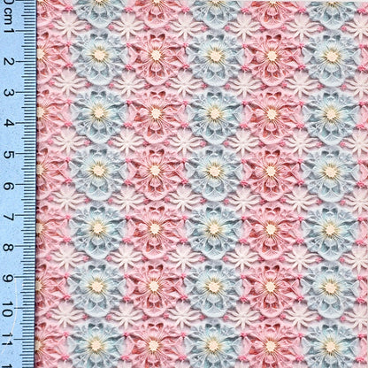 Pastel Christmas Floral Collection Style 4 Artisan Leatherette