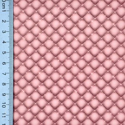 Luxury Pink Collection Diamonds Artisan Leatherette