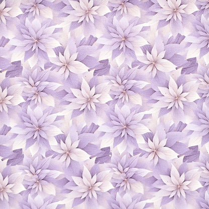 Lavender Christmas Star of Bethlehem Artisan Leatherette