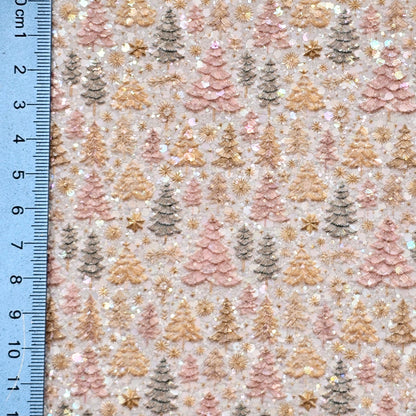 Pearlescent Christmas Trees Chunky Glitter