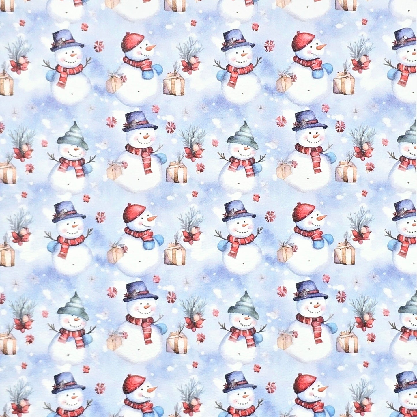 Snowman Blizzard Artisan Leatherette