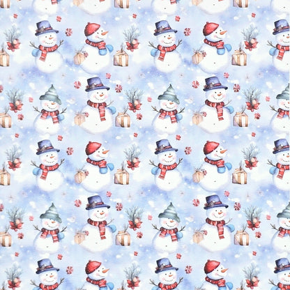 Snowman Blizzard Artisan Leatherette