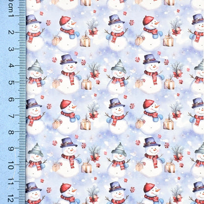 Snowman Blizzard Artisan Leatherette