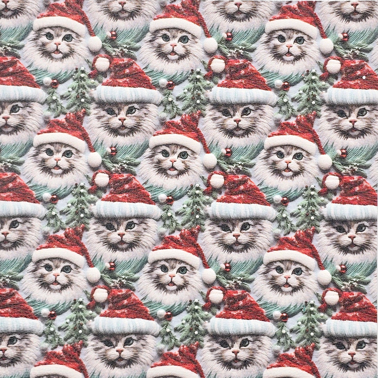 Santa Cat Artisan Leatherette